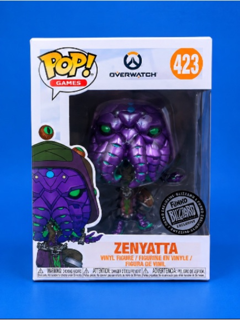 Funko Games Overwatch Zenyatta #423 Vinyl Figure